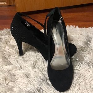 Black high heels